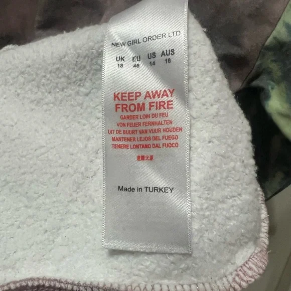 UFO Multi Tie-Dye Hoodie👽 - Picture 5 of 7